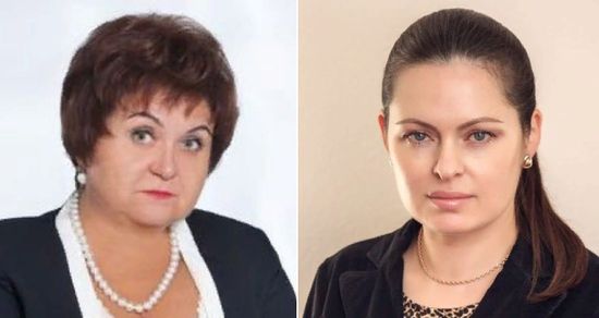 Лариса Карпова и Ольга Колесникова, помощники сенатора Александра Жукова
